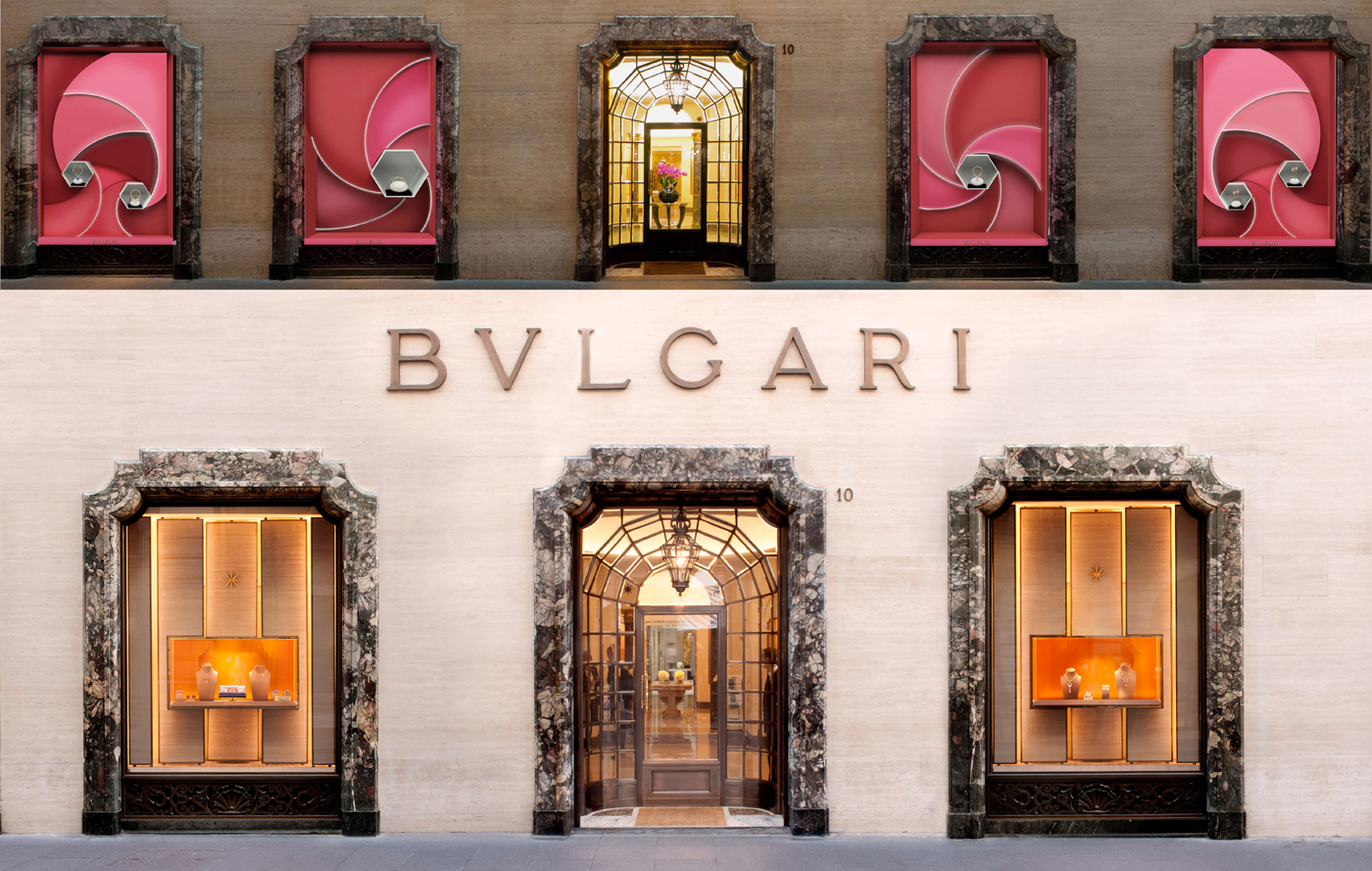 Bulgari Institutional Window Display - Federica Pellazza